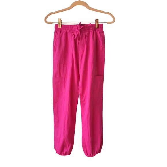 NWT With Jules Girl's Balloon Pants Tween Pink S - Picture 2 of 8